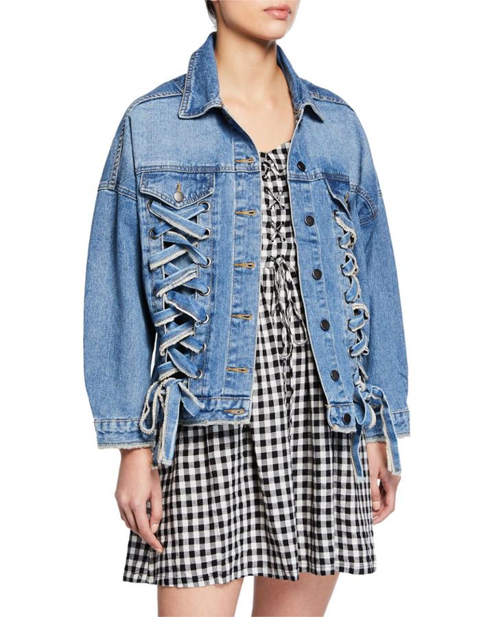 Denim Raw-edge