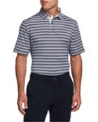 Men's Xh2o Regus Stripe Short-sleeve Polo