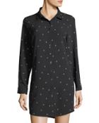 Chiffon Cactus-print