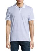 Short-sleeve Dot Pique Polo