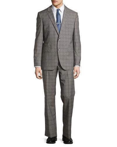 Modern-fit James Two-piece Check-print