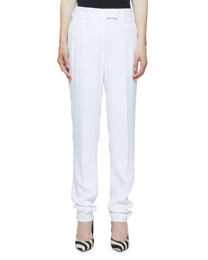 Clean Longer Length Straight-leg Trousers