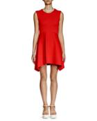 Strong Shapes Sleeveless Dress, Chili Red