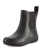 Ff-lux&trade; Leather Chelsea Boot, Black