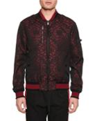 Men's Brocade Bomber Jacket