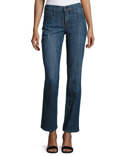 Barbara Boot-cut Denim Jeans, Blue