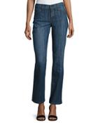 Barbara Boot-cut Denim Jeans, Blue