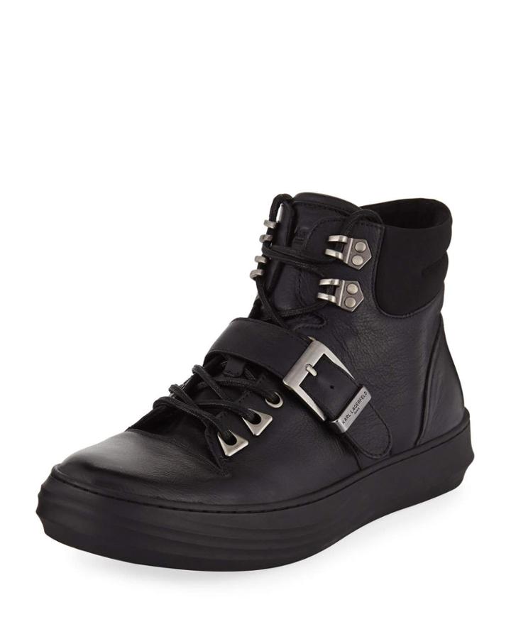 Mens' High-top Sneaker-style Boots