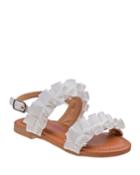 Ribbon Ruffle Sandals, Toddler/kids