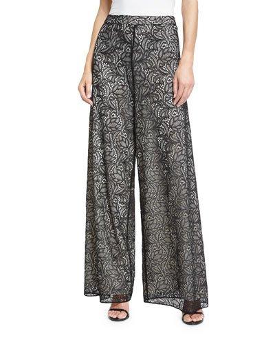 Athena Lace Super-flared Pants