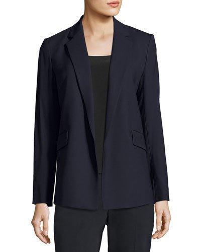 Sedeia Open-front Blazer, Navy