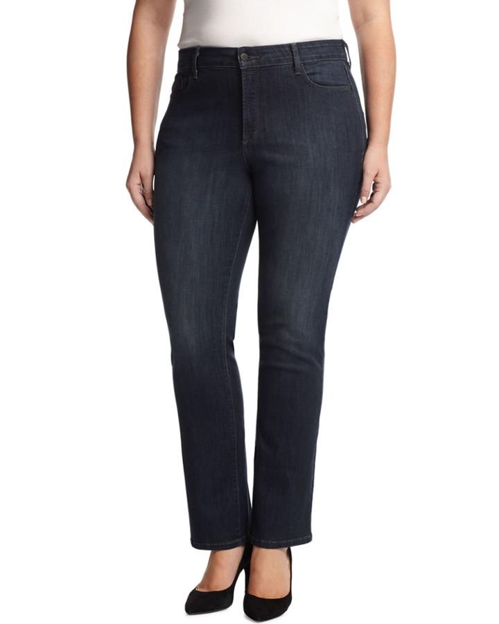 Christopher Blue Marilyn Straight-leg Jeans, Harrington Wash, Women's,