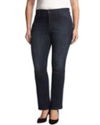 Christopher Blue Marilyn Straight-leg Jeans, Harrington Wash, Women's,
