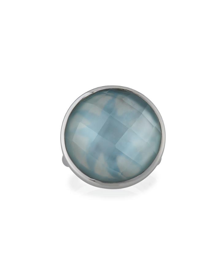 Icon Doublet Ring In Blue,
