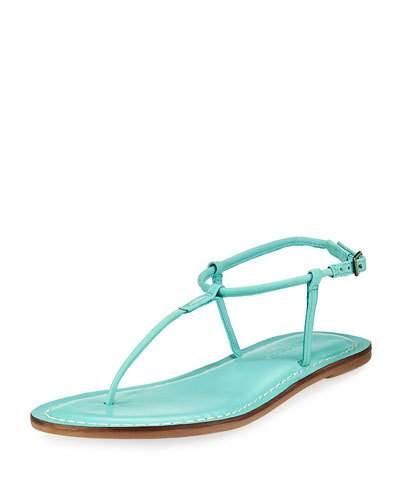 Lily Thin T-strap Flat