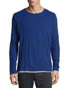 Double-layer Crewneck T-shirt