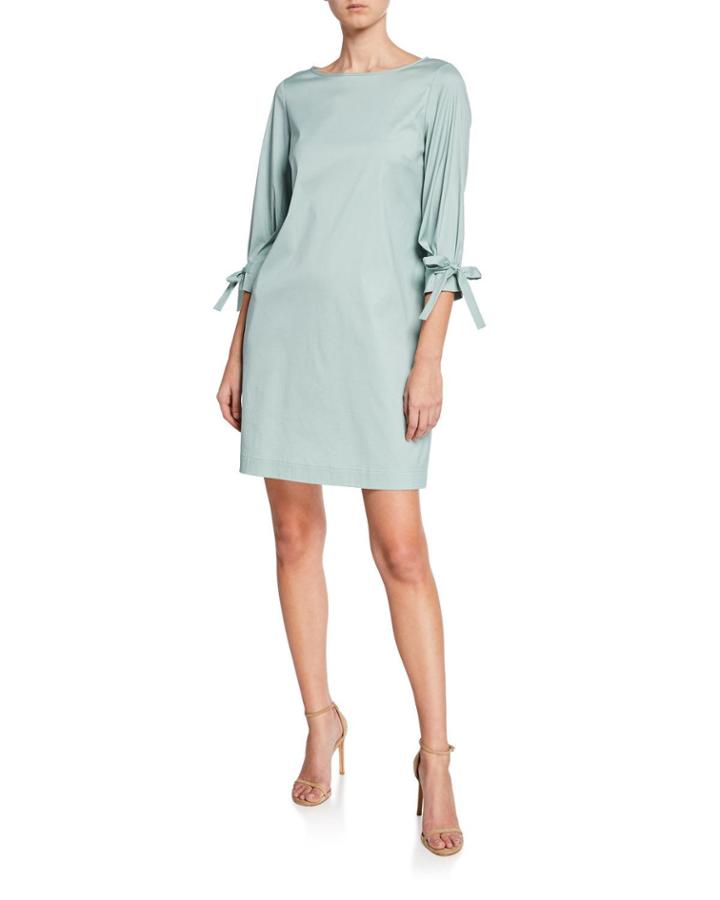 Paige 3/4-sleeve Jersey Dress