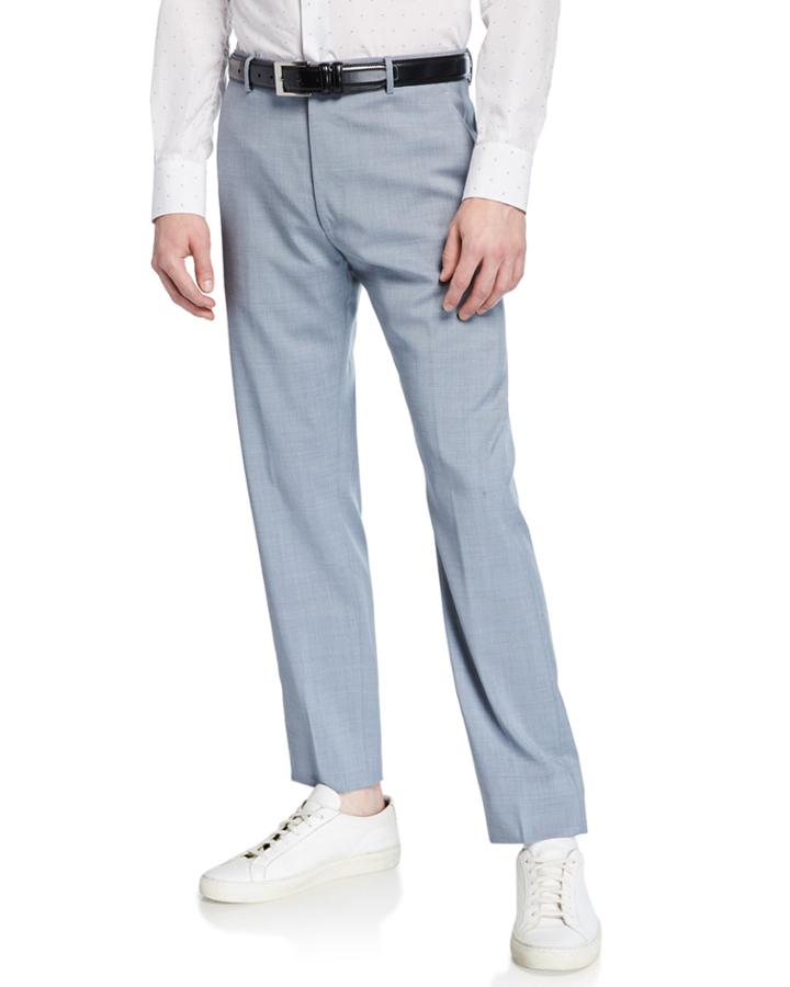 Men's Tropical Wool Crop Pants