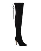 Typical Tie Stretch Over-the-knee Boots