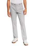 Men's Soft Twill Flat-front Pants