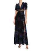 V-neck Velvet &
