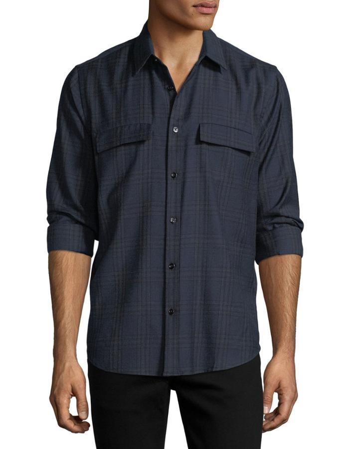 Two-pocket Plaid