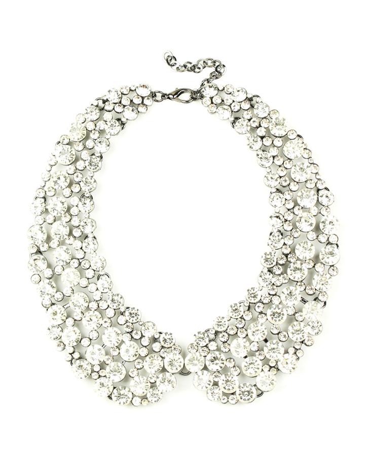 Diana Crystal Collar Statement Necklace