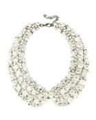 Diana Crystal Collar Statement Necklace