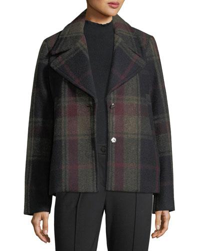 Single-breasted Plaid