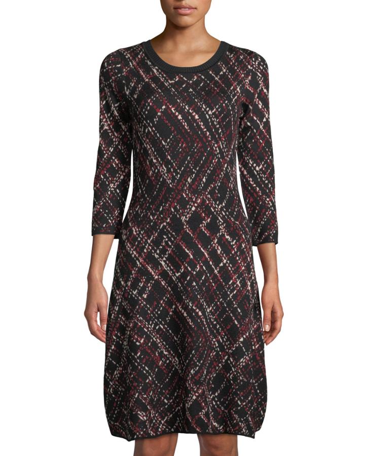 Printed Fit-and-flare