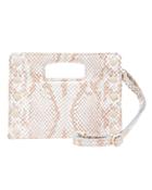 101 North Embossed Crossbody Bag, White