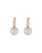18k Kasumiga Pink Pearl Drop Earrings