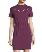 High-neck Cutout Dress