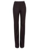 Farrah Stretch-wool Boot-cut Pants, Date
