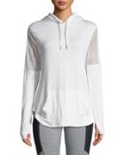 Sierra Mesh-panel Pullover Hoodie