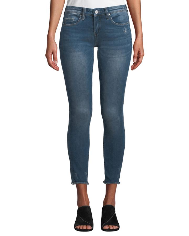 Factory Girl Raw-hem Crop