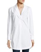 Side-slit Poplin