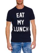 Men's Eat My Lunch Typographic T-shirt