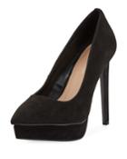 Heidi Pointed-toe Platform Pumps