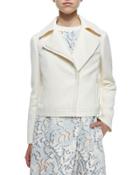 Jacquard Asymmetric-zip