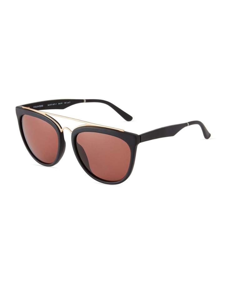 Volunteers Acetate/stainless Steel Aviator