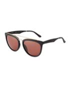 Volunteers Acetate/stainless Steel Aviator