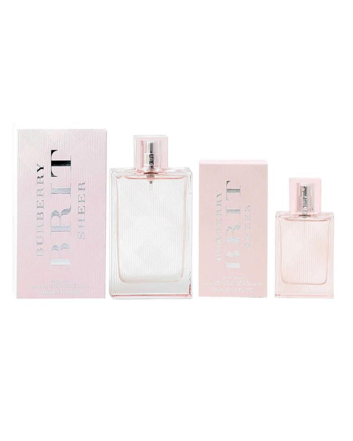 Brit Sheer For Ladies Eau De Toilette Duo