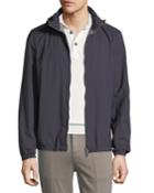 Men's Wind-resistant Jacket With Extractable Hood