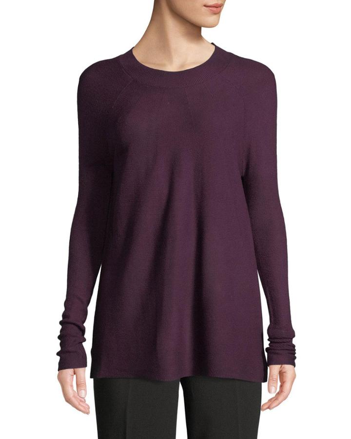 Lightweight Long-sleeve Ribbed