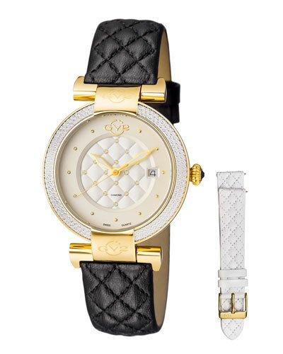 37mm Berletta Interchangeable Watch, White