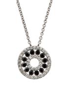 18k White Gold 2-tone Diamond Necklace