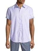 Men's Fannin Short-sleeve Button-front Printed Woven