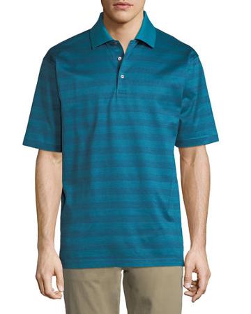 Greenwich Jacquard Stripe Polo