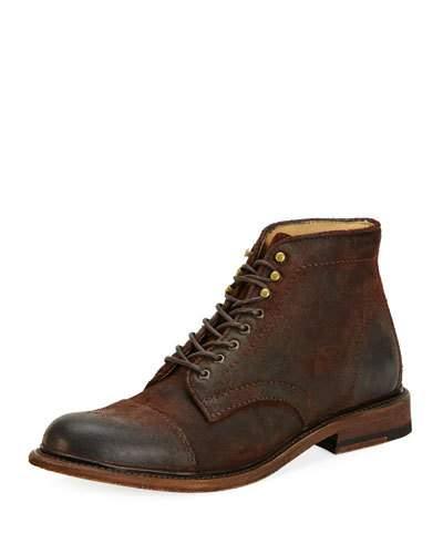 Jack Lace-up Suede Combat Boot